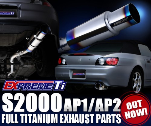 TOMEI EXPREME Ti - Full Titanium Muffler Catback - Honda S2000 AP1 / AP2 - TB6090-HN04A