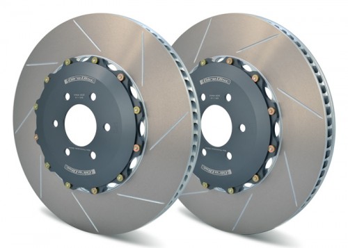 Girodisc - Replacement  2-Piece Floating Brake Disc Rotors - Front Pair - BMW F87 M2 Competition / M2 / F80 M3 / F82 M4 - OEM CCM