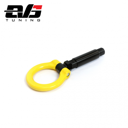 EVS Tuning - Folding Tow Hook (Yellow) - Toyota GR Supra A90 2020+
