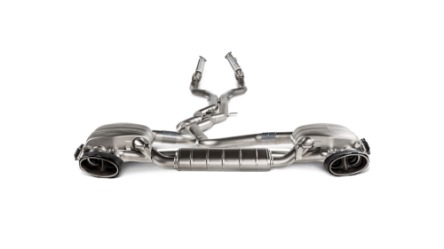 Akrapovic - Evolution Line Exhaust - Titanium - 2022 Audi RS6 Avant - S-AU/TI/15H