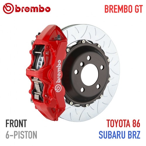 Brembo GT | GT S | GT R - 355x32mm (14") 2-Piece Disc - 6-Piston Caliper - Big Brake Kit - FRONT - Subaru BRZ / Scion FR-S / Toyota 86 / GR 86