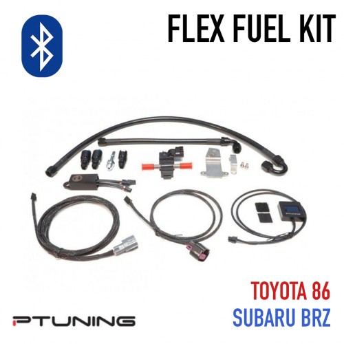 PTUNING - Flex Fuel Kit - Toyota 86 / Subaru BRZ / Scion FR-S - Bluetooth and Optional OLED Display