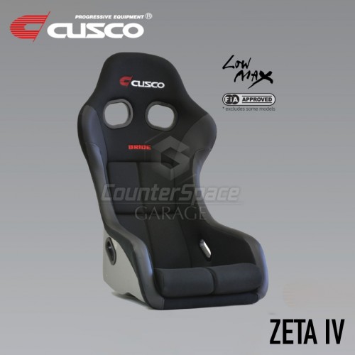 CUSCO x BRIDE - ZETA IV - Racing Bucket Seat - FIA approved
