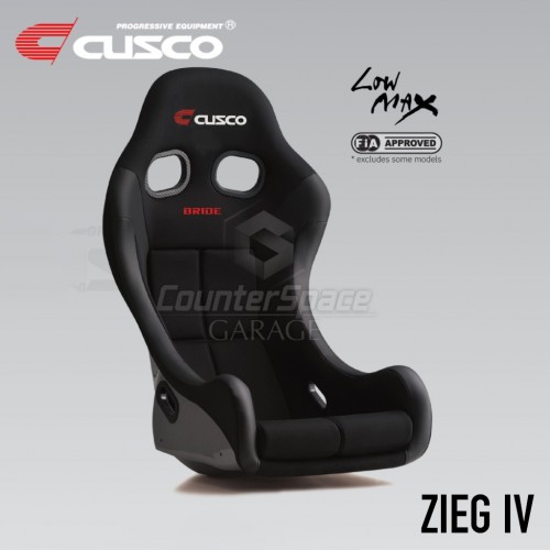 CUSCO x BRIDE - ZIEG IV - Racing Bucket Seat - FIA approved