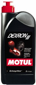 Motul DEXRON III - Power Steering / Tranmission Fluids - 1 Liter Bottle
