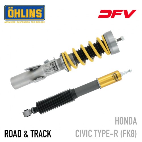 Öhlins Road & Track DFV Coil-Over Suspension - Honda Civic Type R (FK8)