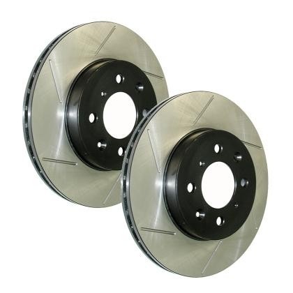 StopTech - Slotted Rear Brake Disc Pair (Left & Right) - Subaru BRZ / Scion FR-S / Toyota GR 86