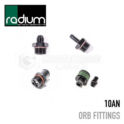 Radium - 10AN ORB Fittings - Multiple options