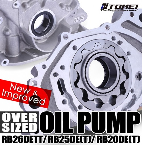 TOMEI USA - Oversized Oil Pump New Version - RB26DETT - Nissan Skyline GT-R