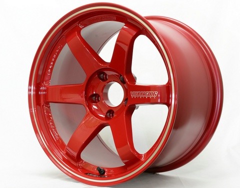 Volk Racing - TE37RT (Rigid Tune) - 17x9.5 / Offset +25 / 5x114.3 - Burning Red
