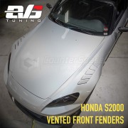 EVS Tuning Vented Front Wide Fenders (FRP) - Honda S2000 AP1 / AP2