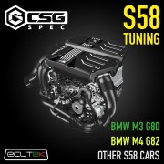 CSG Ecutek Tuning Service for BMW S58: BMW M3 G80 / BMW M4 G82, G83 