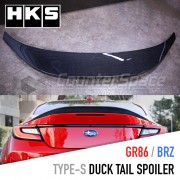 HKS TYPE-S Duck Tail Spoiler - Toyota GR86 / Subaru BRZ 
