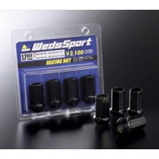 WedsSport Competition Lug Nuts - Steel Type - Open End - M12x1.25 - 4pc / Set