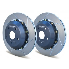 Girodisc - Replacement 2-Piece Floating Rotors - Rear Pair - Subaru BRZ / Toyota 86 - Performance Package