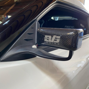 EVS Tuning - Carbon GTLM Aero Mirrors (Black) - Toyota GR Supra A90 2020+