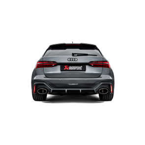 Akrapovic - Evolution Line Exhaust - Titanium - 2022 Audi RS6 Avant - S-AU/TI/15H