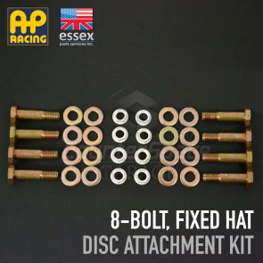 AP Racing - 8-Bolt, Fixed Hat, Disc Attachment Hardware Kit (299mm discs)
