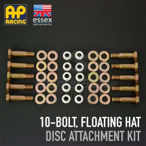 AP Racing - 10-Bolt, Floating Hat, Disc Attachment Hardware Kit (325mm & 340mm discs)