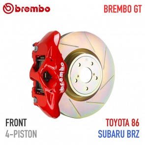 Brembo GT Brake Kit B-M4 - 326x30mm (12.8") 4 Piston - Subaru BRZ / Scion FR-S / Toyota 86