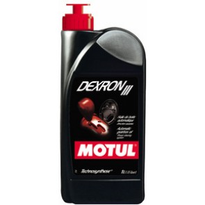 Motul DEXRON III - Power Steering / Tranmission Fluids - 1 Liter Bottle