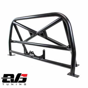 EVS Tuning - Roll Bar X (Silver w/ gussets) - Honda S2000