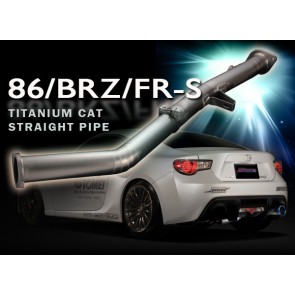 TOMEI - EXPREME Ti - Titanium Cat Straight Pipe - Scion FR-S / Subaru BRZ / Toyota GT86 - TB6100-SB03A (431005)