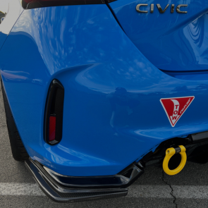 EVS Tuning - Carbon Rear Side Fins - Honda Civic Type R FL5 2023+