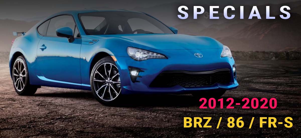 2012-2020 Subaru BRZ / Toyota 86 / Scion FR-S specials by CSG